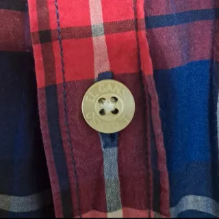 Camisa cuadros EL GANSO Talla M