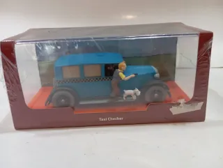 Tintin coche taxi checker 1929 escala 1.43