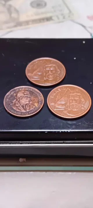 5 Centavos Brasil - Cara de Nuestro Señor