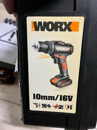 Taladro Worx 16V Max Litio