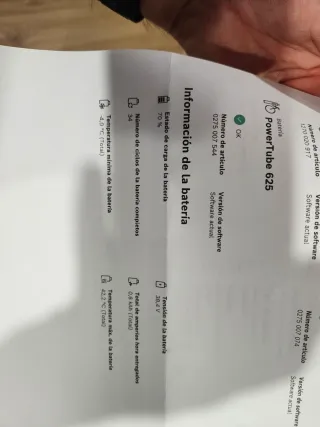 Batería Bosch PowerTube 625Wh trek rail 5 2023.