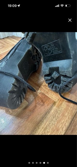 Botas Dr. Martens cremallera negras