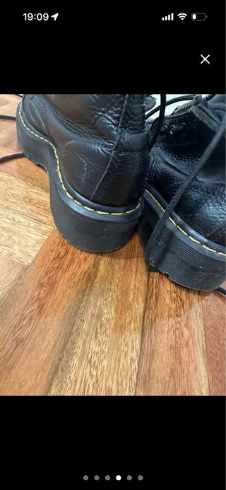 Botas Dr. Martens cremallera negras