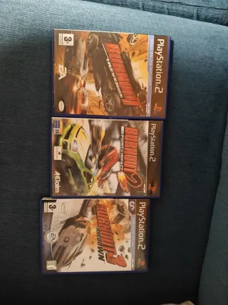 Pack 3 Giochi Burnout PS2