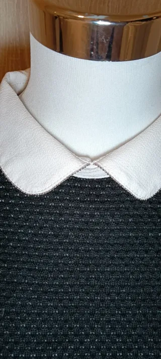 Jersey Negro Cache Cache Cuello Peter