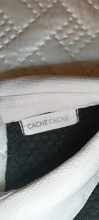 Jersey Negro Cache Cache Cuello Peter