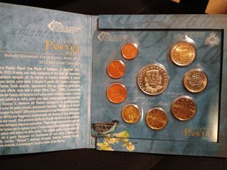 San Marino 2012 kms 1 céntimo 2 euros € + medalla