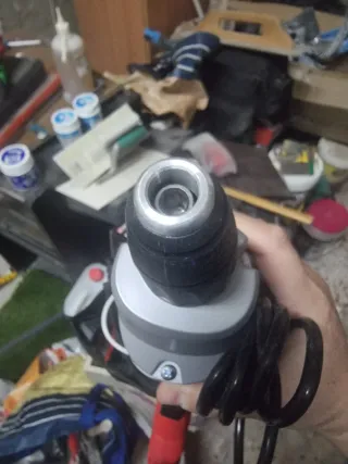 Taladro Einhell Rojo y Plateado para pladur