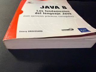 JAVA 8 LOS FUNDAMENTOS DEL LENGUAJE JAVA