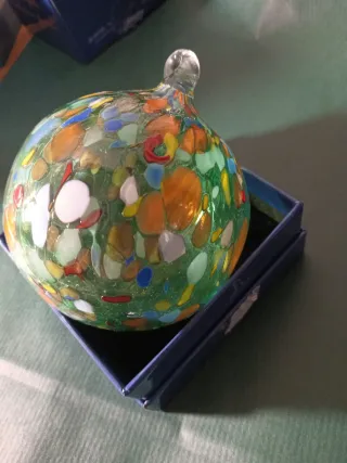 Palla vetro Murano multicolore