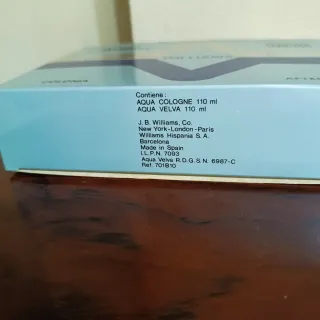 Estuche Aqua Velva y Aqua Cologne Williams