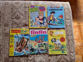Lote cómics Super Album Bomba y otros