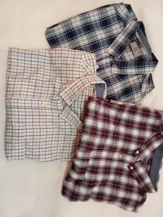 3 Camisas Manga Larga Talla 3XL