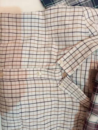 3 Camisas Manga Larga Talla 3XL