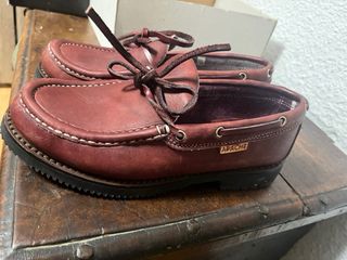 Zapatos Apache Mocasines Rojo