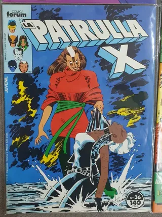 COMICS FORUM PATRULLA X. LOTE DE 4