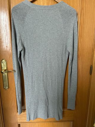 Cárdigan Easy Wear Gris Talla L