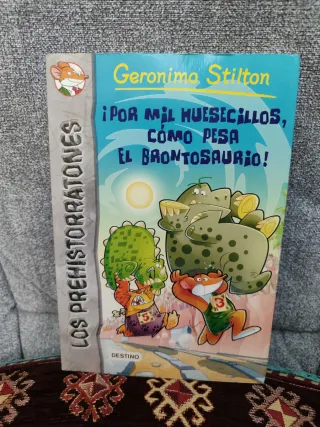 Divertido libro infantil de Geronimo Stilton