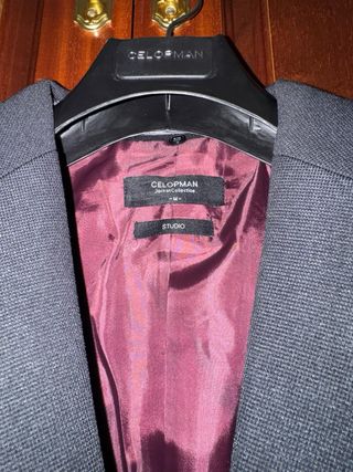 Celopman Chaqueta Negra Talla M.