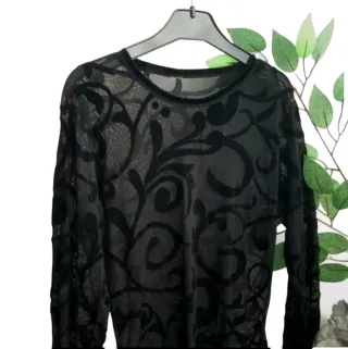 Top Gasa y Terciopelo M