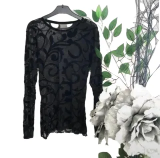 Top Gasa y Terciopelo M