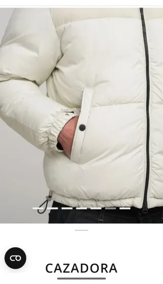 Chaqueta Replay Beige/Gris