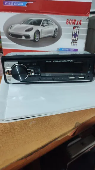 Radio Coche Bluetooth JSD-740 60W x4