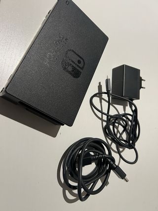 Conjunto base + carga + transporte Nintendo Switch