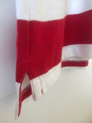 Polo Ralph Lauren Mujer M Rayas Rojo Blanco