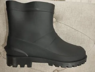 Botas de agua hombre negras