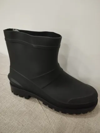 Botas de agua hombre negras