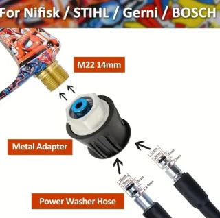 Pistola pulverizadora BEAR FORCE M22-ID14MM