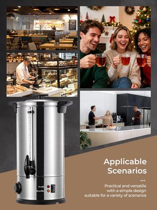 Cafetera profesional filtro redondo 15L NUEVO