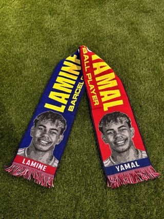 Bufanda Lamine Yamal FC Barcelona