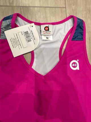 Conjunto pádel 40 Grados rosa