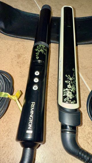 Rizador 32mm diámetro y plancha cerámica Pearl