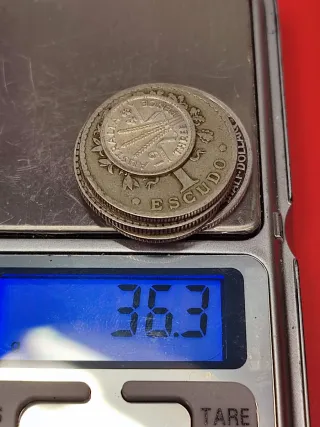 Lote 5 monedas plata diferentes