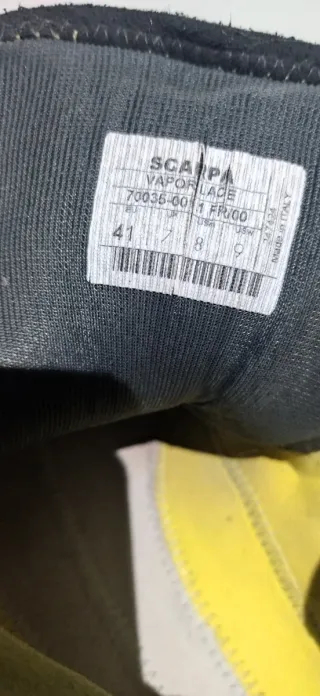 Pies de gato Scarpa Vapor Lace Talla 41