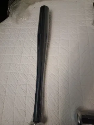 Bate de béisbol negro