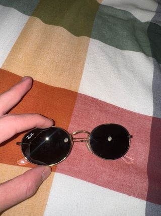 Gafas Ray-Ban Doradas Lente Verde