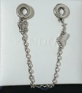 Charm Cadena de Seguridad Mariposas