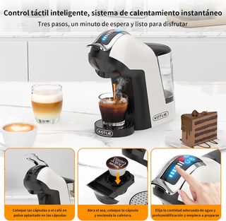 Cafetera multicápsula 5 en 1 alta presión NUEVO