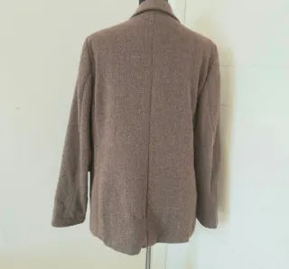 Giacca invernale spigato beige/marrone L donna