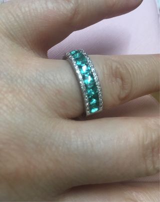 Anillo de Plata con Turquesas