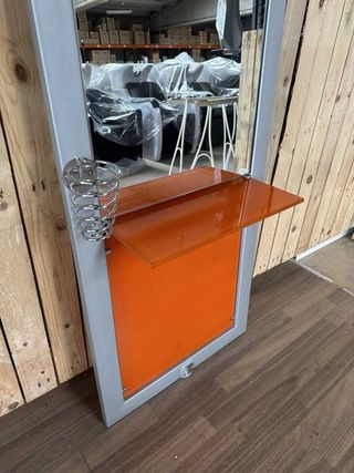 ESPEJO TOCADOR CON PORTASECADOR REF.64