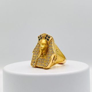 SELLO TUTANKAMON AZUL 18K