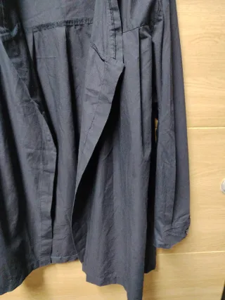 Blusón negro de hombre