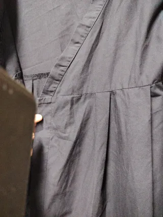 Blusón negro de hombre