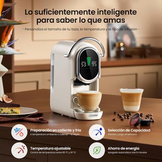 Cafetera mini 5 en 1 cápsulas y café molido NUEVO