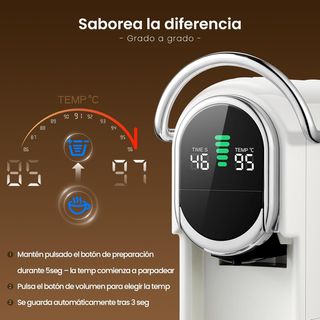 Cafetera mini 5 en 1 cápsulas y café molido NUEVO
